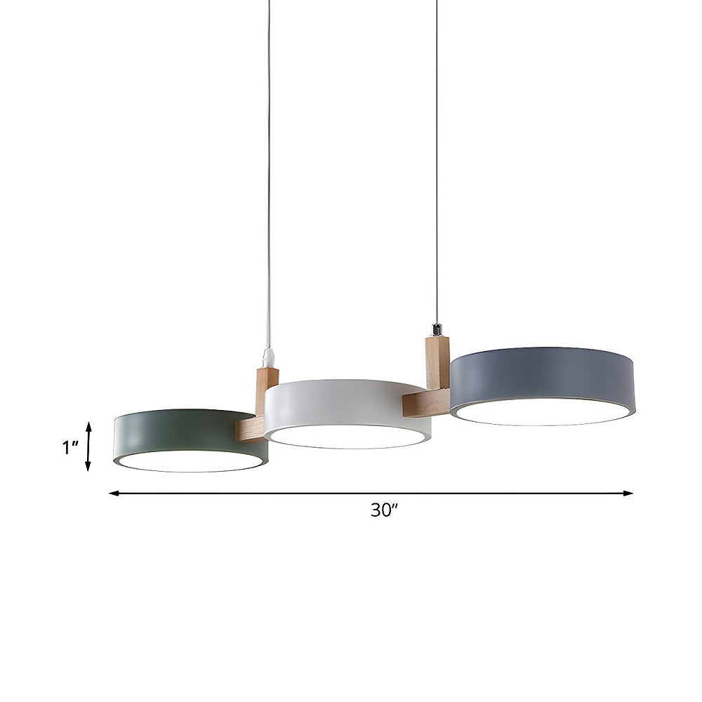 Modern Metal Glass Pendant Ceiling Light Fixture