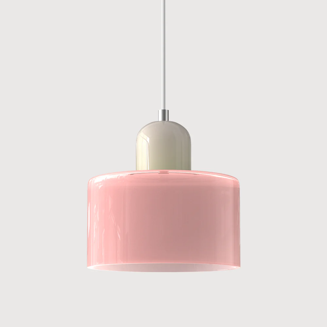 Glass Retro Pendant Light
