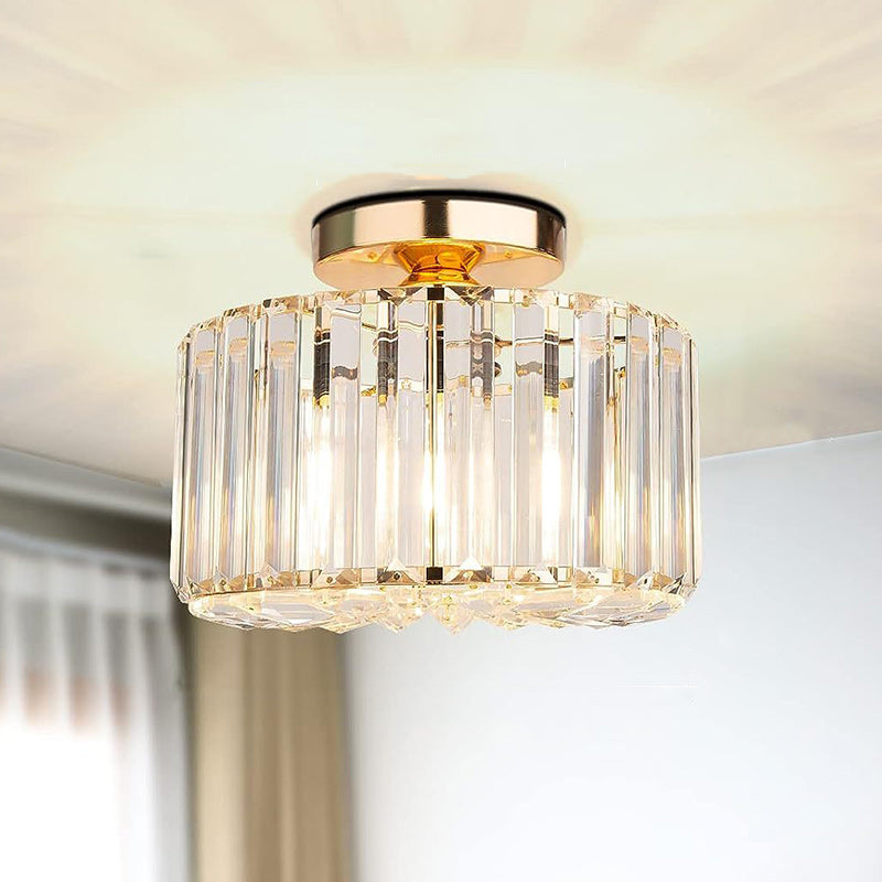 Elegant Crystal Flush Mount Ceiling Light 4
