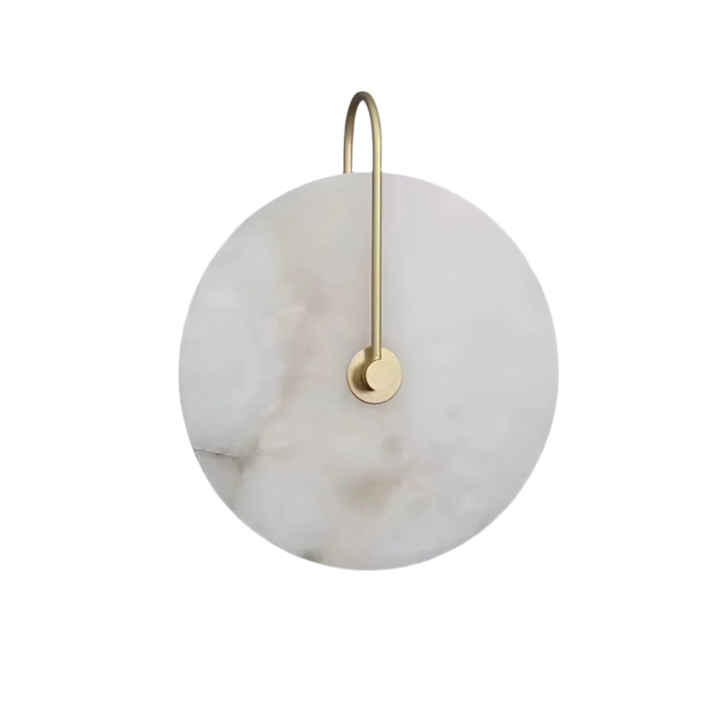Moonshade Natural Marble Alabaster Minimalist Wall Light 9