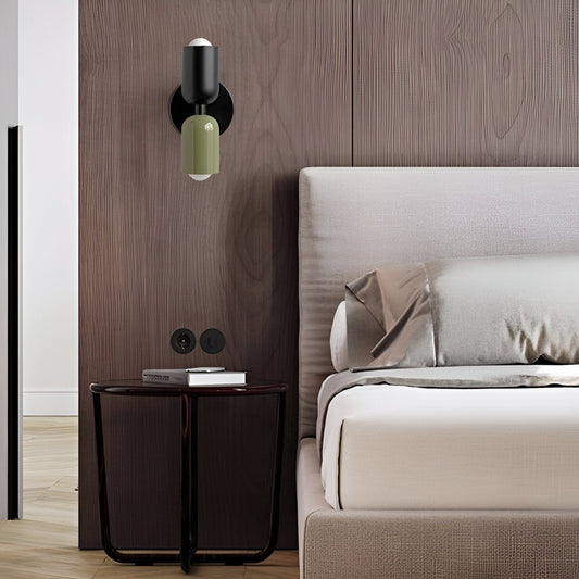 Nordic Colorful Double Head Iron Wall Light 1