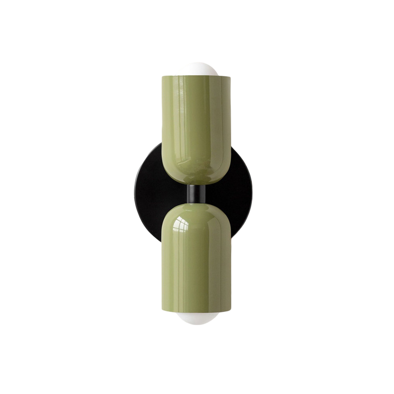 Nordic Colorful Double Head Iron Wall Light 34