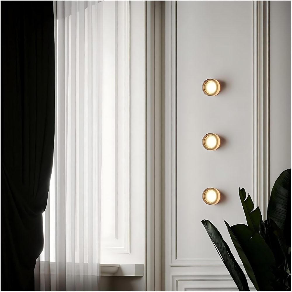 Nordic Luminous Dimple Acrylic Modern Wall Light 5