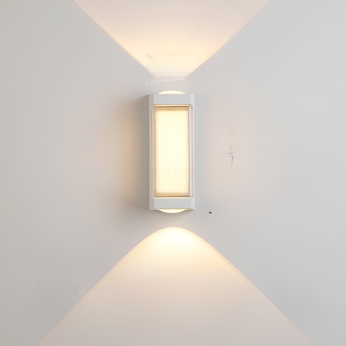 Nordic Up Down Acrylic Waterproof Minimalist Outdoor Wall Light 11