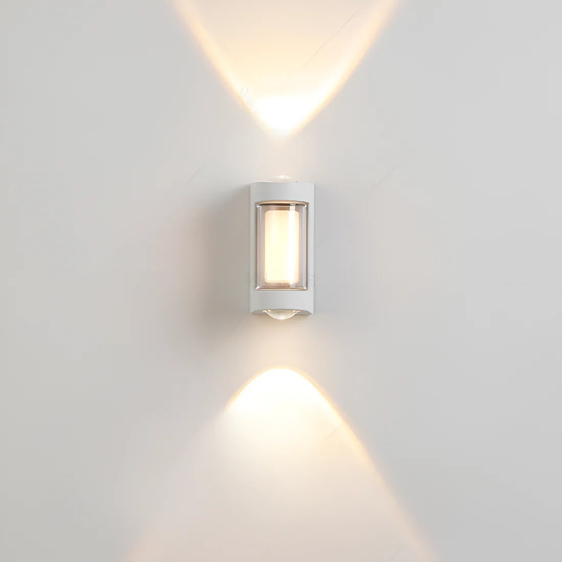Nordic Up Down Acrylic Waterproof Minimalist Outdoor Wall Light 12