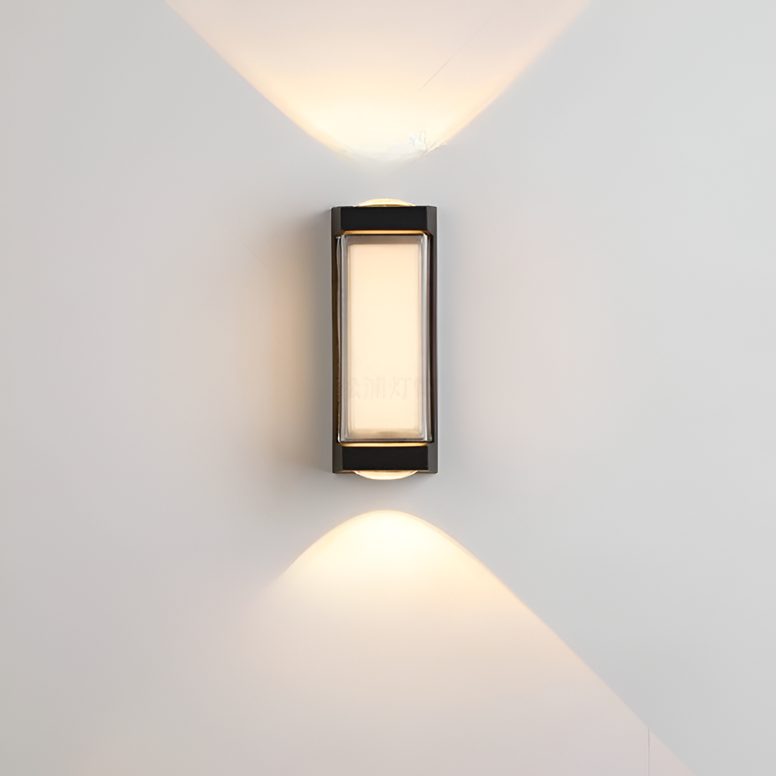 Nordic Up Down Acrylic Waterproof Minimalist Outdoor Wall Light 14