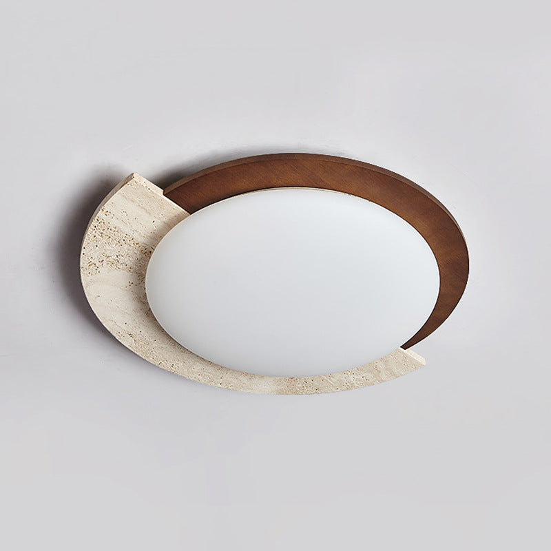 Travertine Retro Creative Geometric Ceiling Light 5