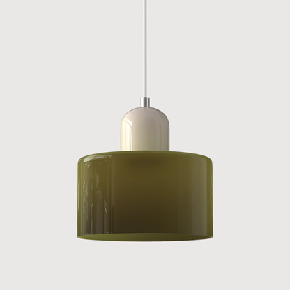 Glass Retro Pendant Light