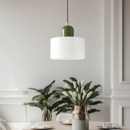 Glass Retro Pendant Light