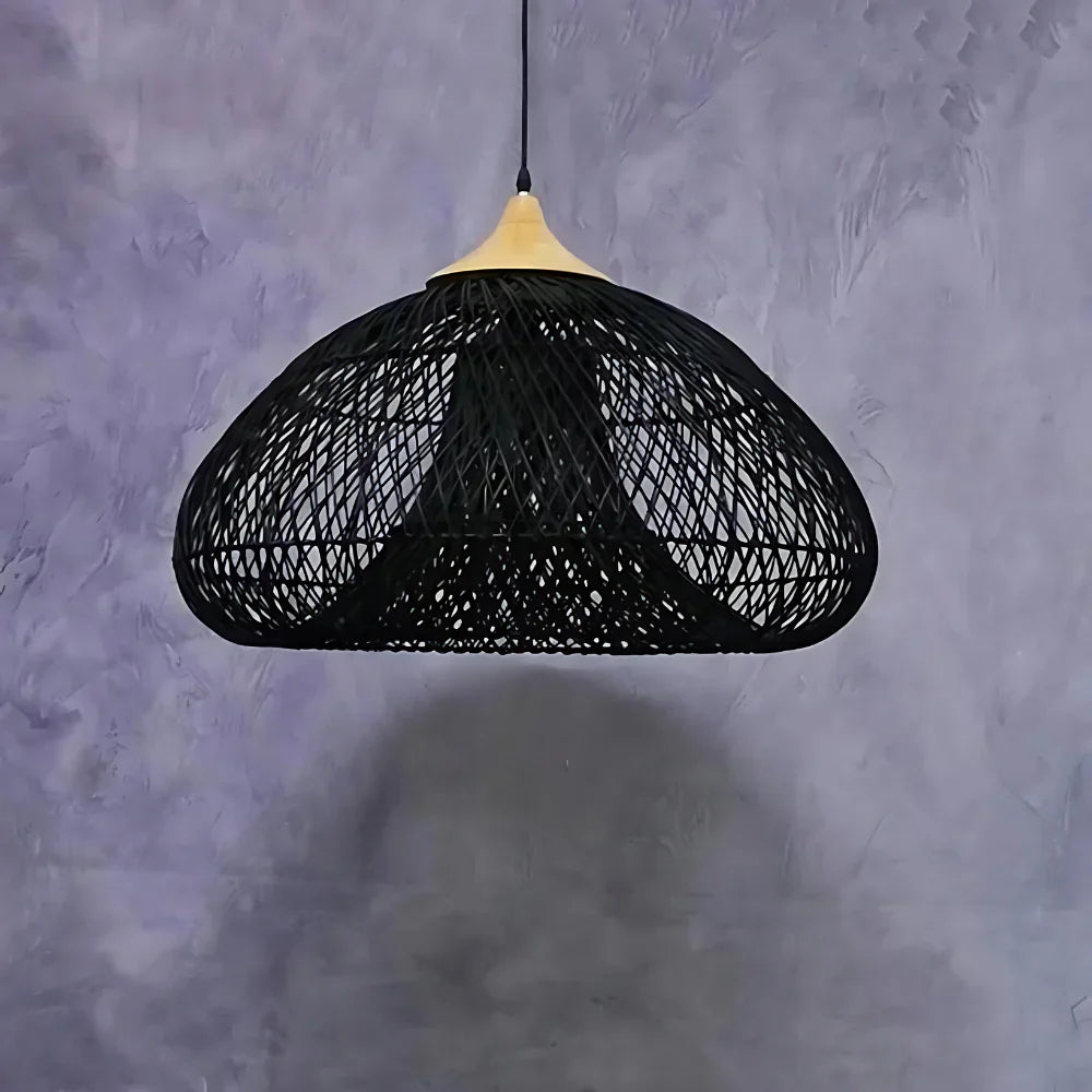 Rattan Bamboo Japandi Pendant Light