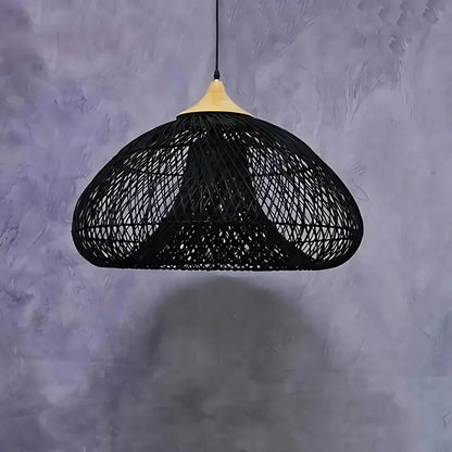 Rattan Bamboo Japandi Pendant Light