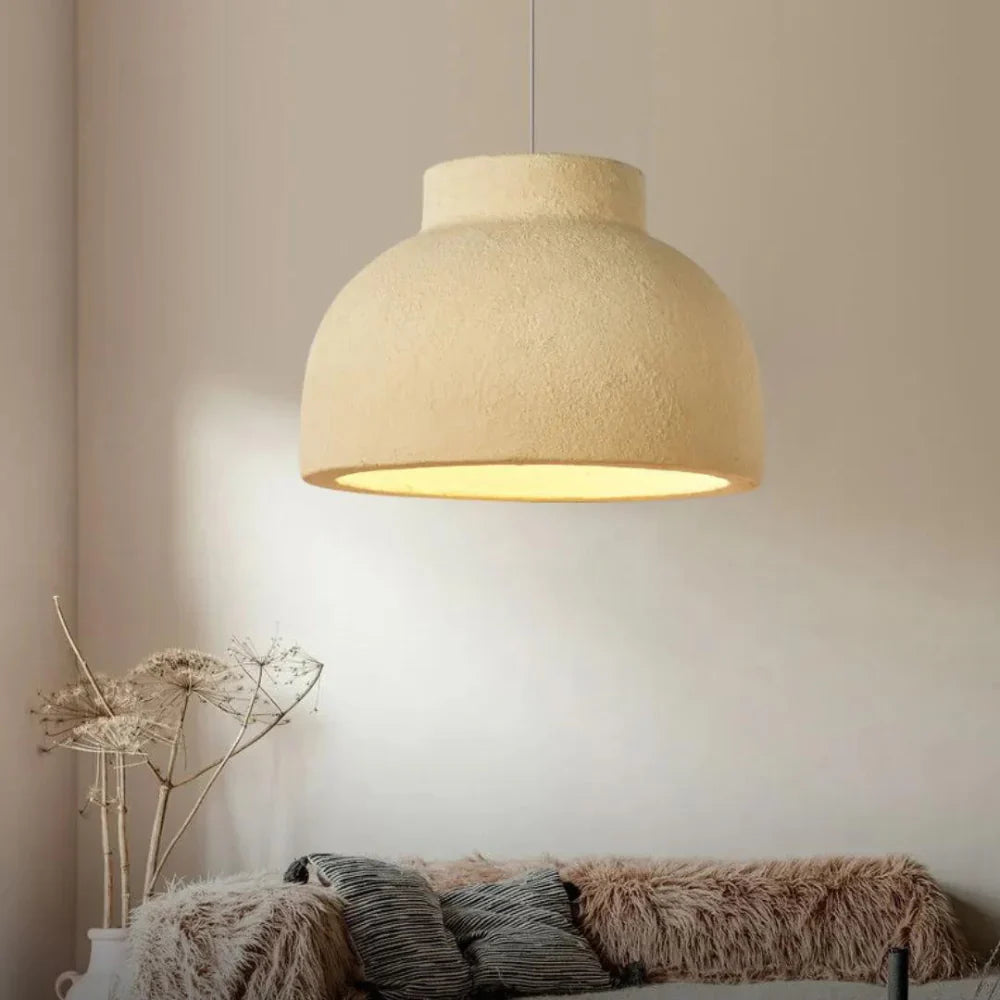 Polystyrene Nordic Minimalist Pendant Light Bowl
