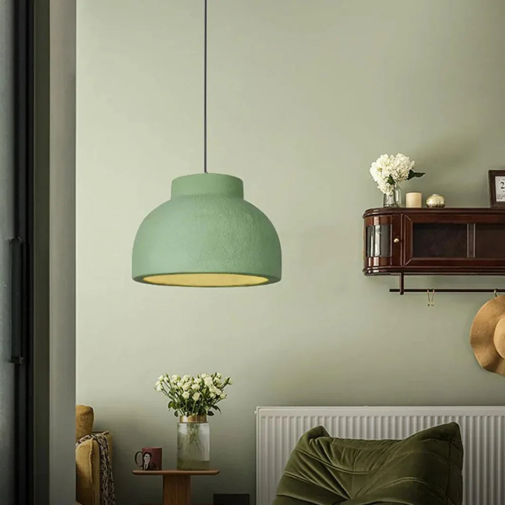 Polystyrene Nordic Minimalist Pendant Light Bowl