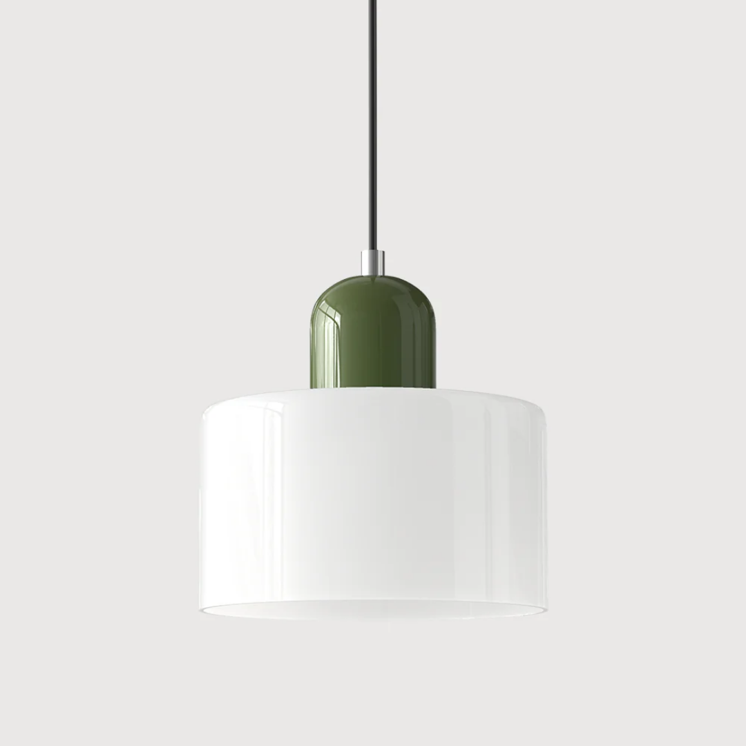 Glass Retro Pendant Light
