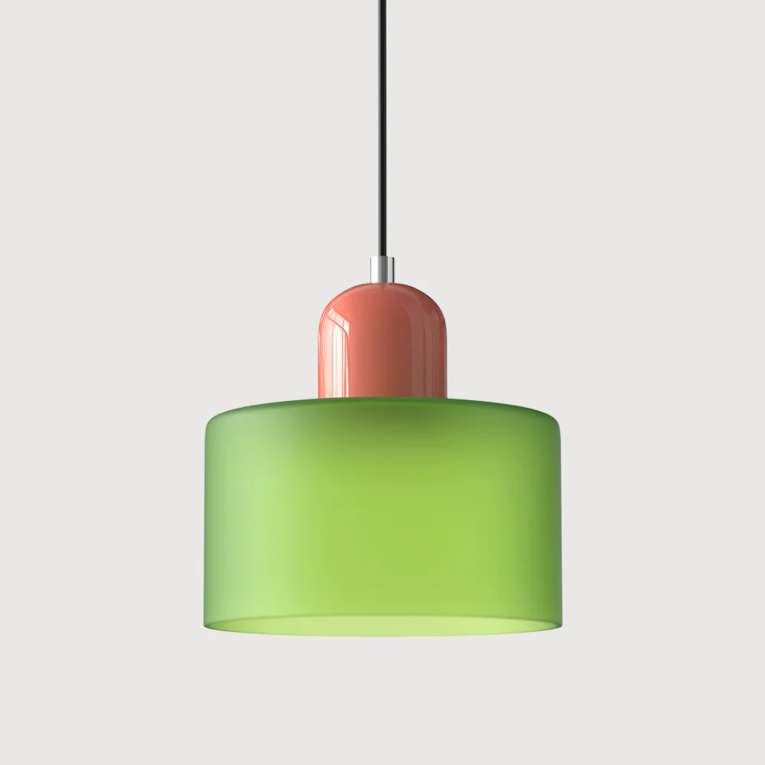 Glass Retro Pendant Light