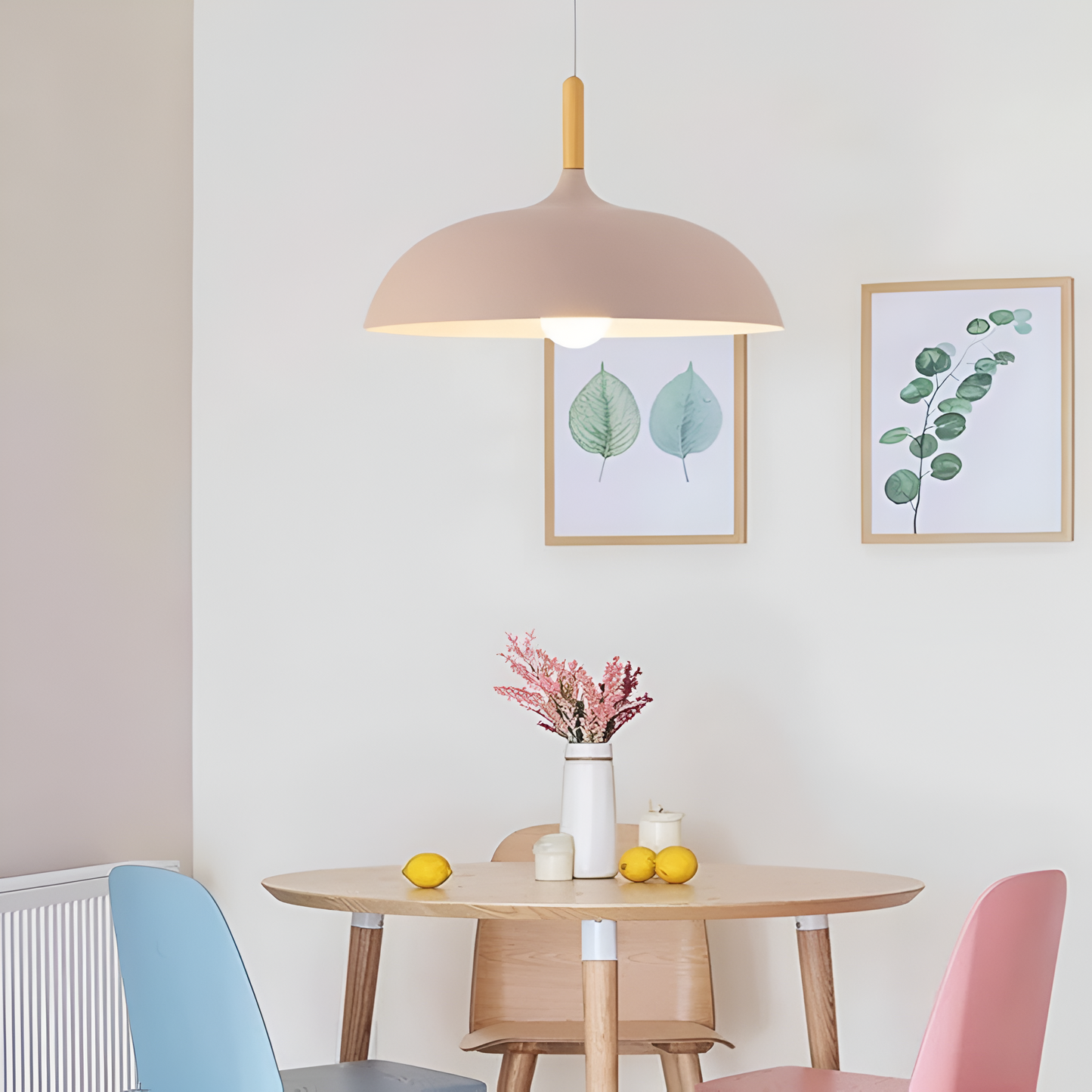 Wood Iron Nordic Style Pendant Light