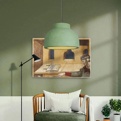 Polystyrene Nordic Minimalist Pendant Light Bowl