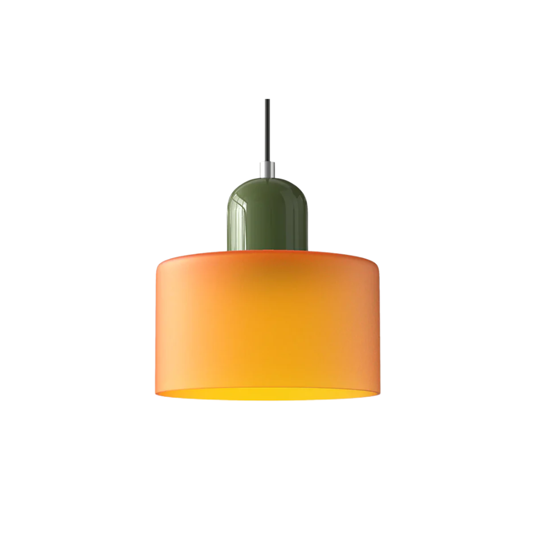 Glass Retro Pendant Light