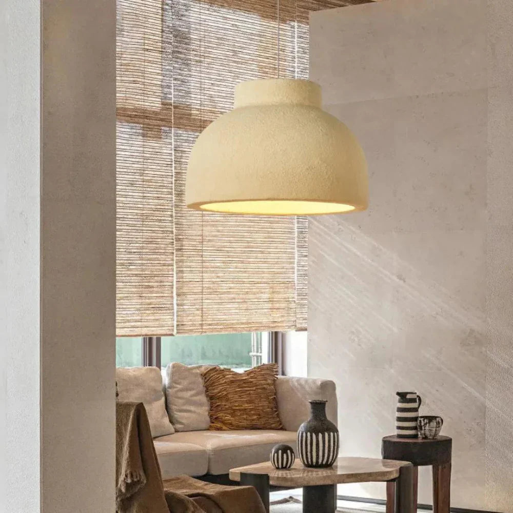 Polystyrene Nordic Minimalist Pendant Light Bowl