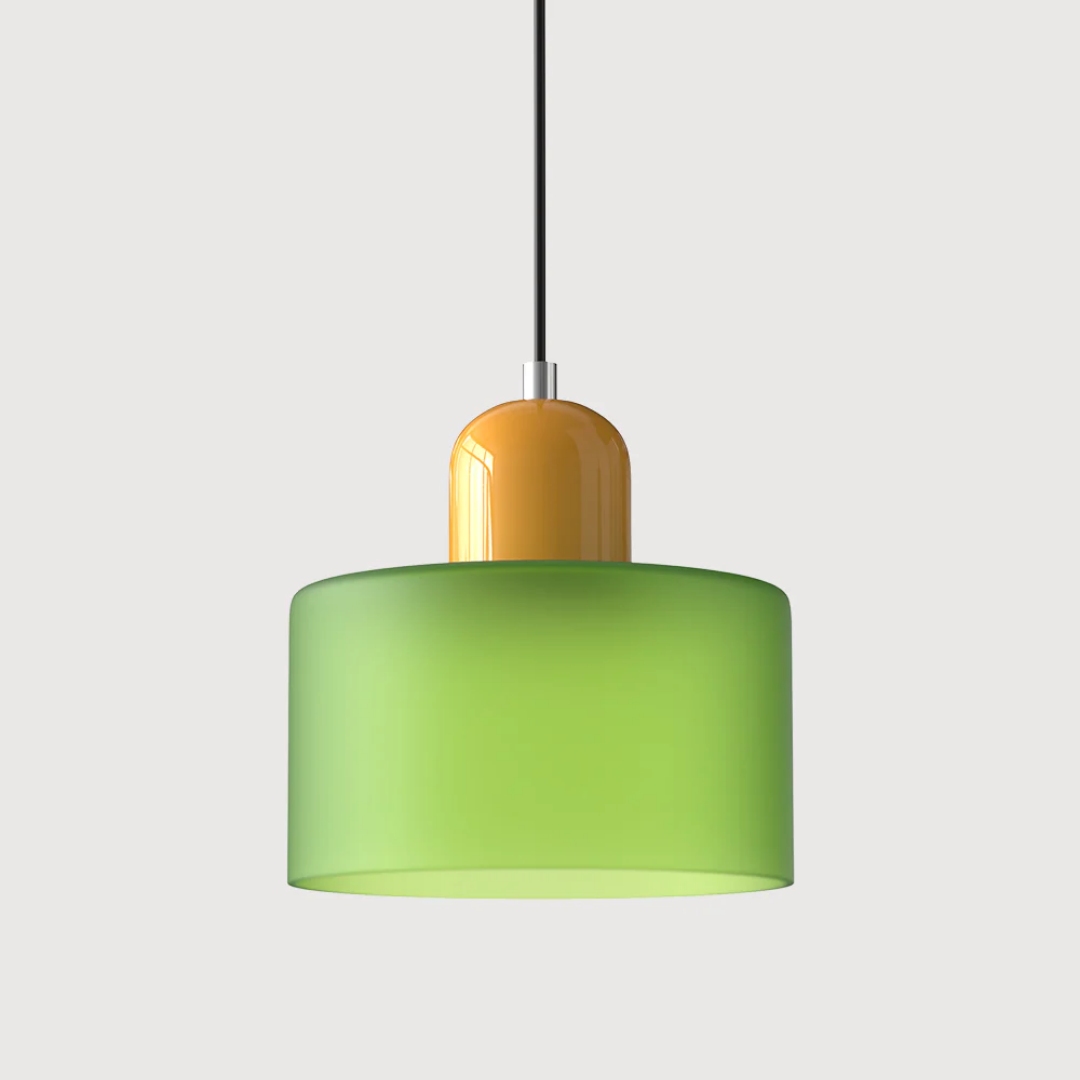 Glass Retro Pendant Light