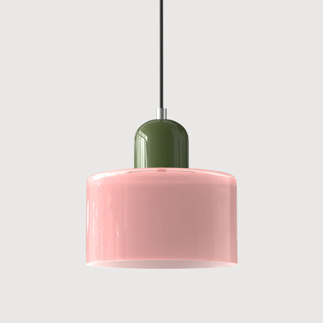 Glass Retro Pendant Light