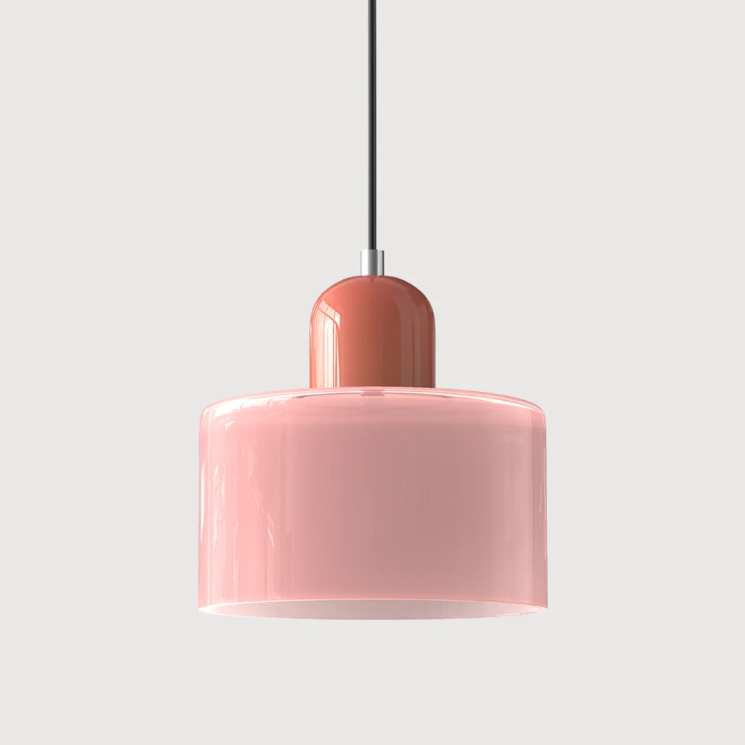 Glass Retro Pendant Light