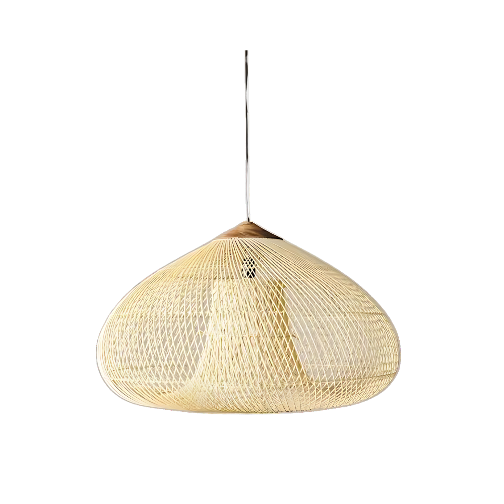Rattan Bamboo Japandi Pendant Light