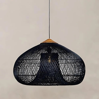 Rattan Bamboo Japandi Pendant Light