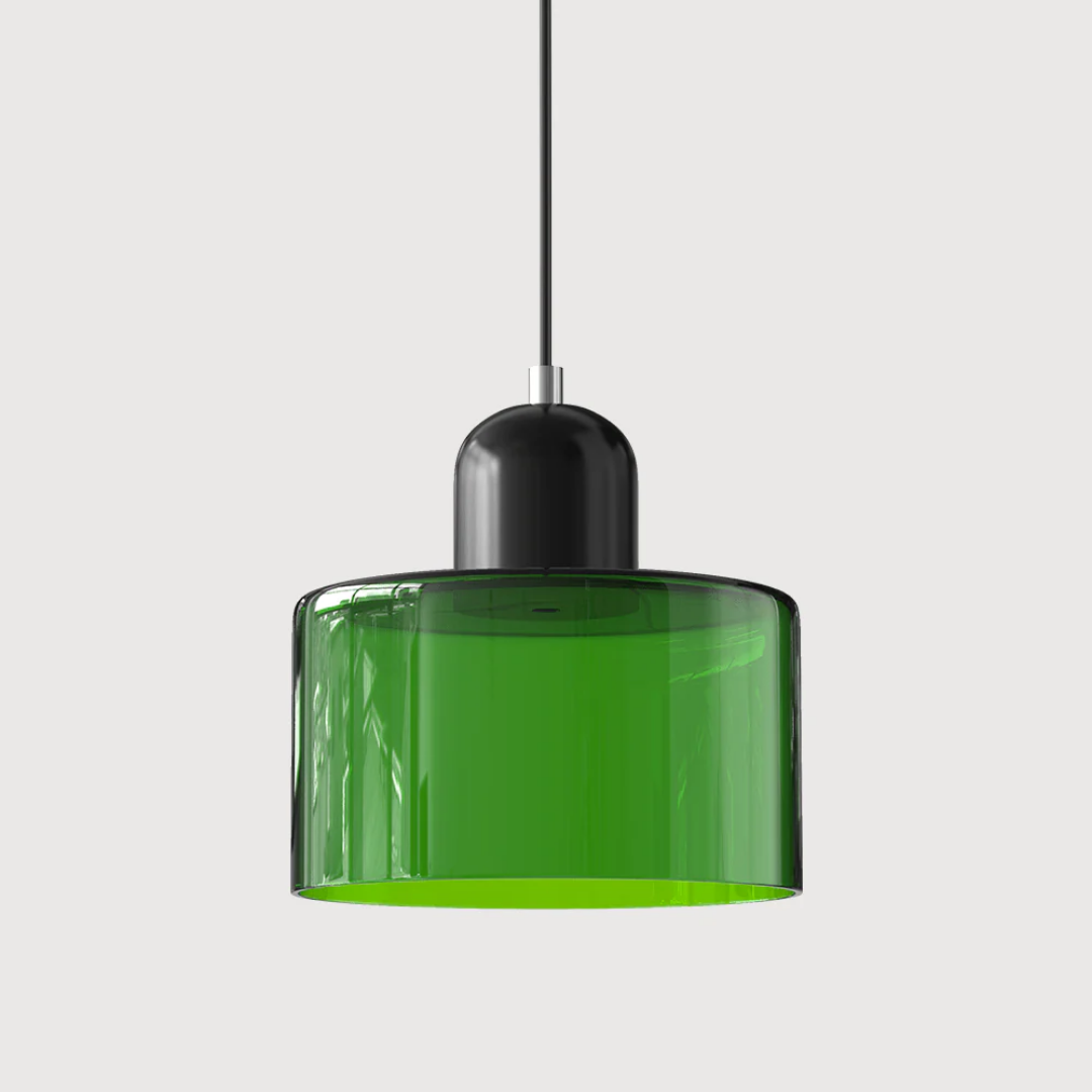 Glass Retro Pendant Light