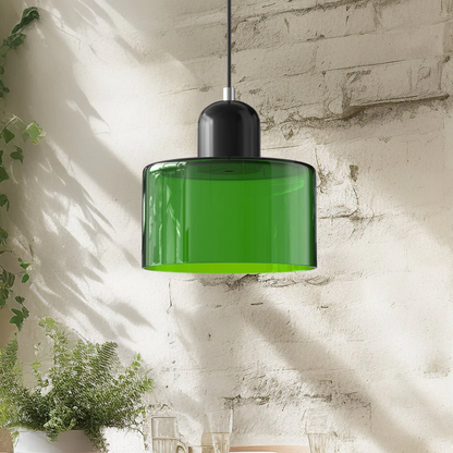 Glass Retro Pendant Light