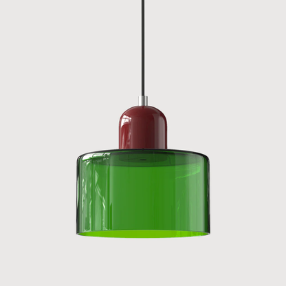 Glass Retro Pendant Light
