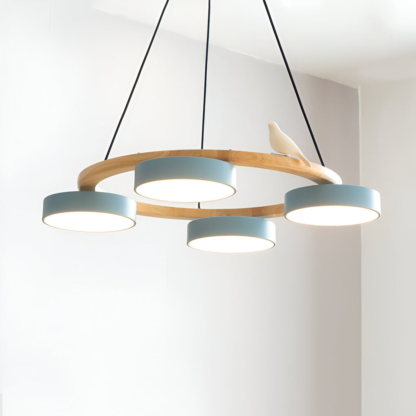Sienna Nordic Modern Acrylic Round Pendant Light