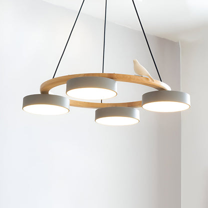 Sienna Nordic Modern Acrylic Round Pendant Light