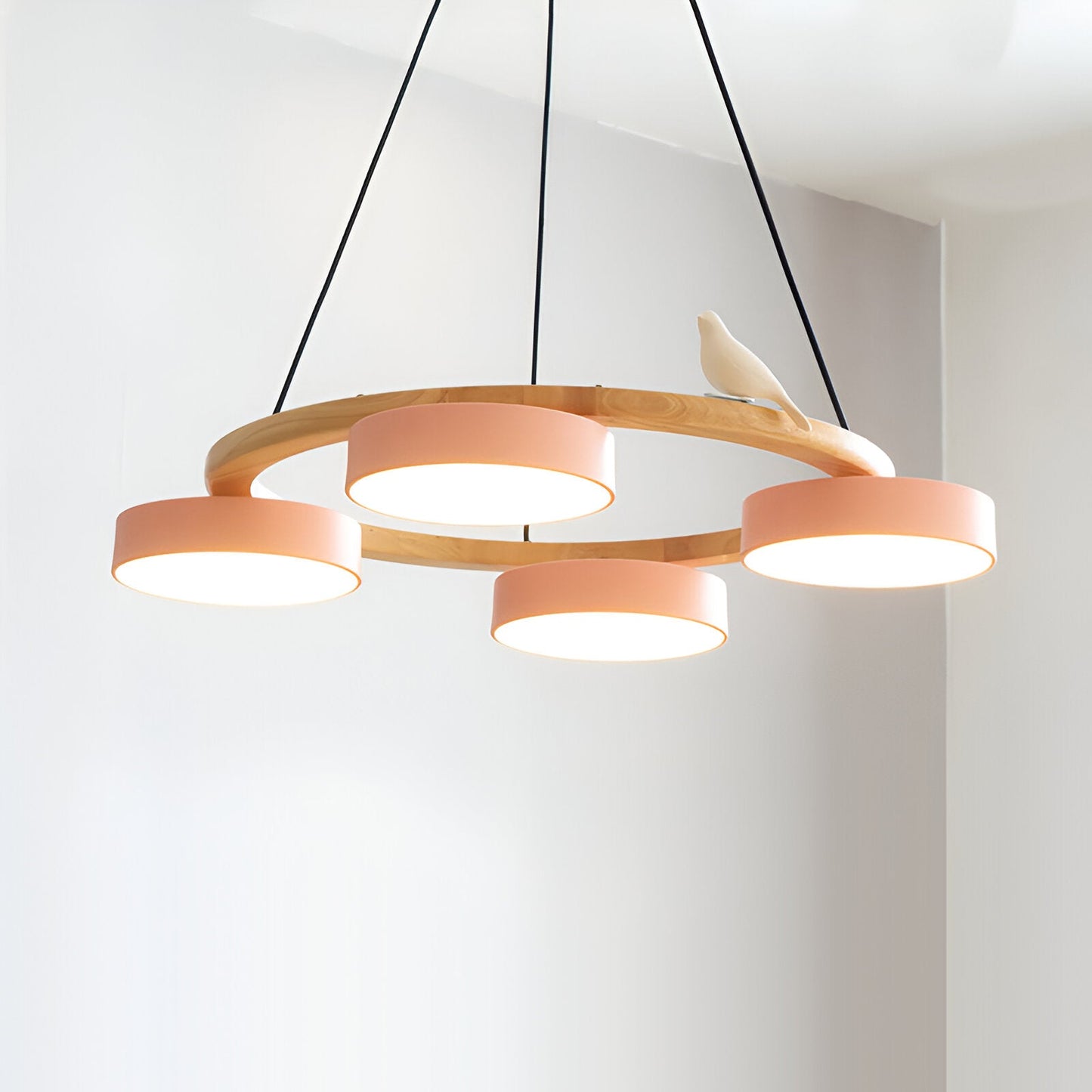 Sienna Nordic Modern Acrylic Round Pendant Light