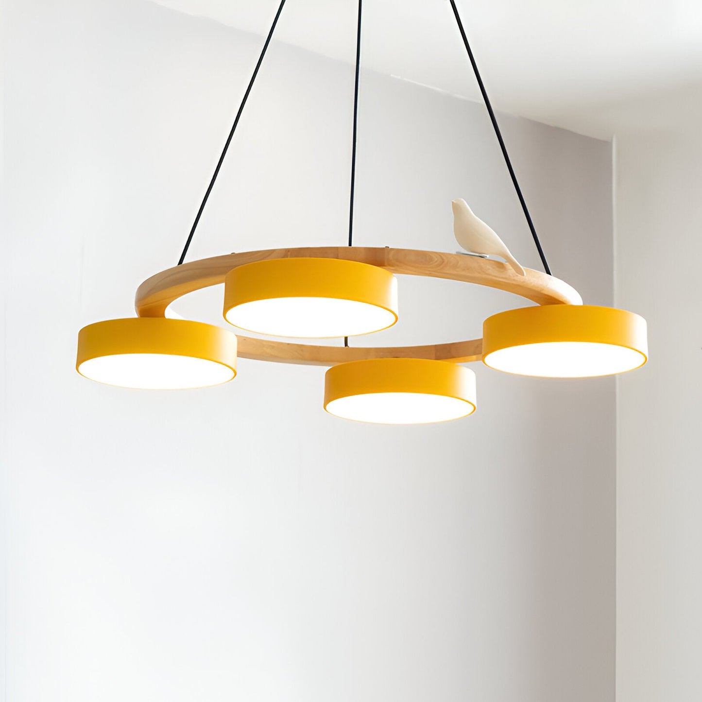Sienna Nordic Modern Acrylic Round Pendant Light