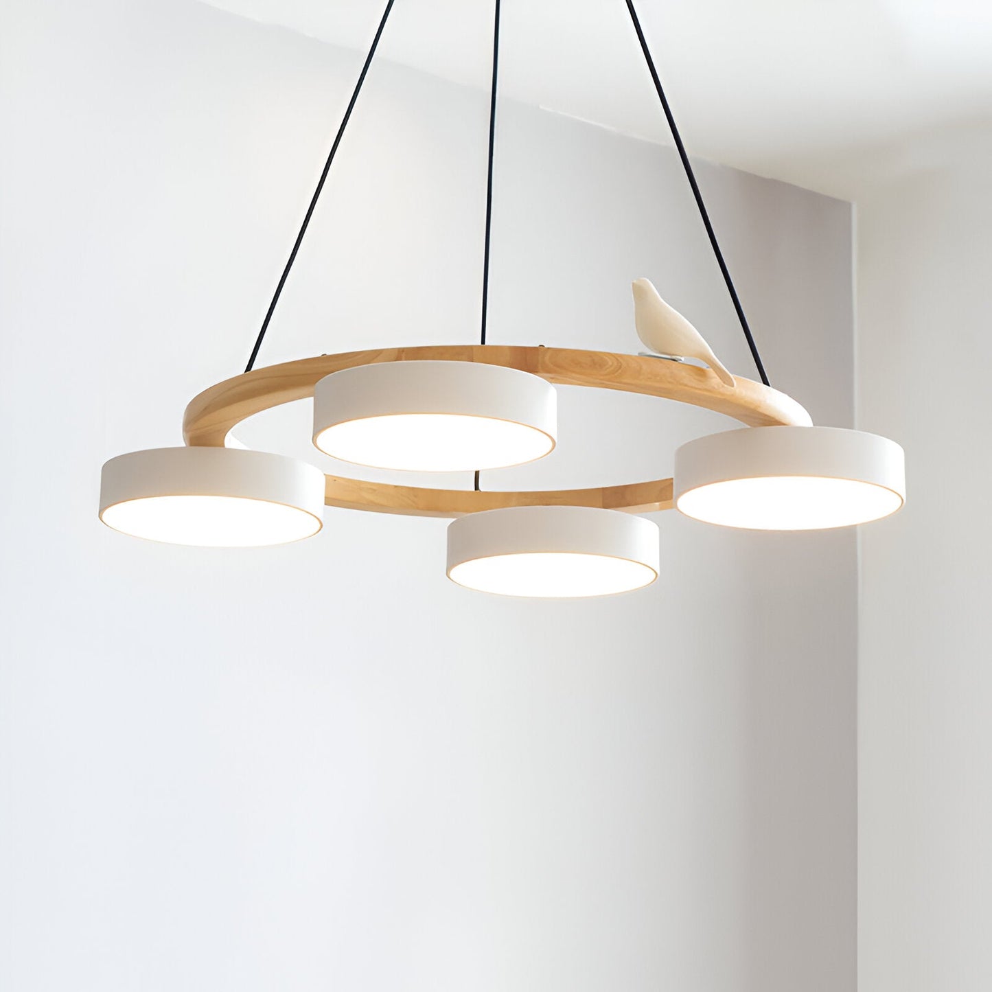 Sienna Nordic Modern Acrylic Round Pendant Light