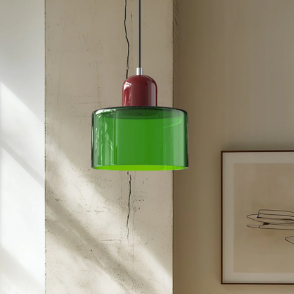 Glass Retro Pendant Light