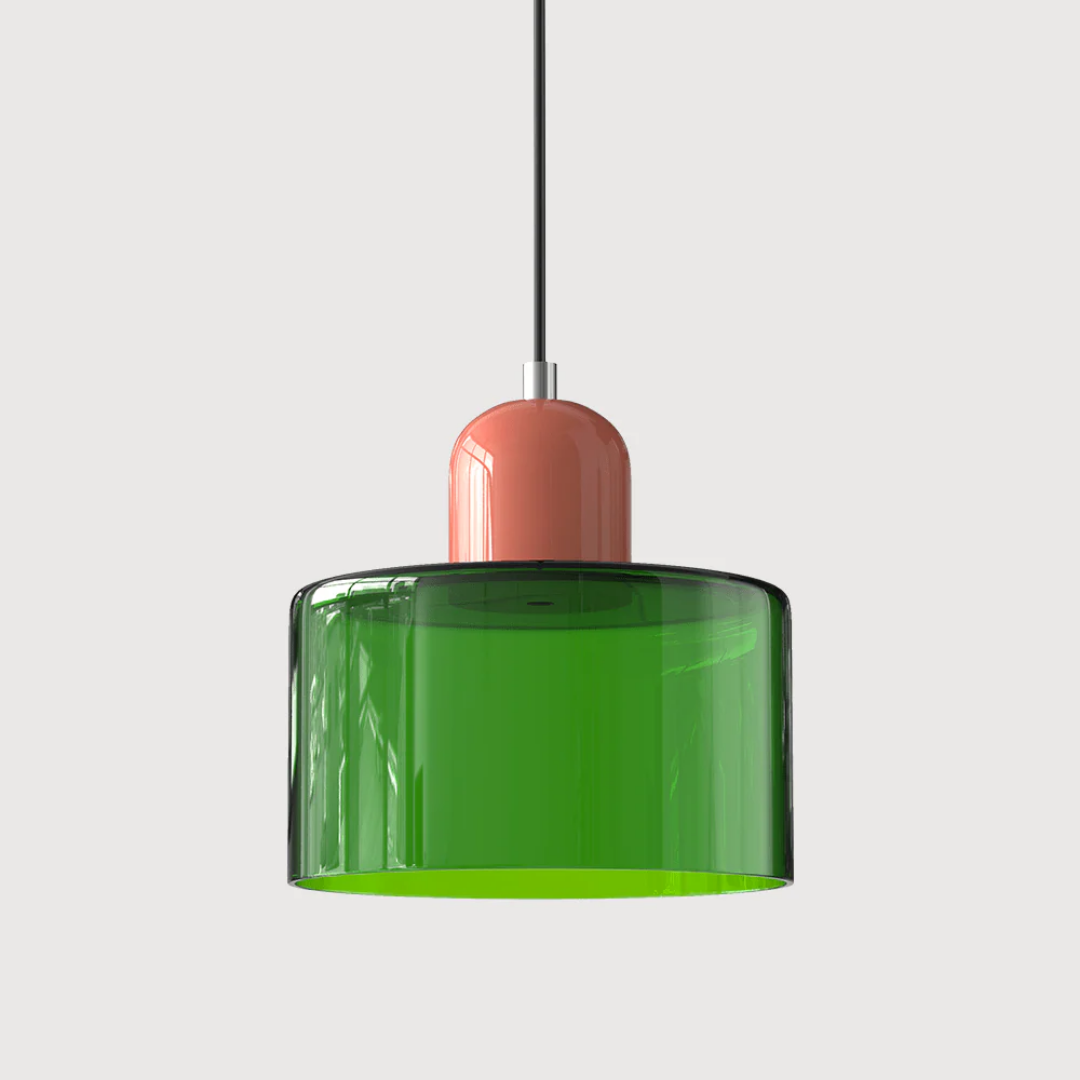 Glass Retro Pendant Light