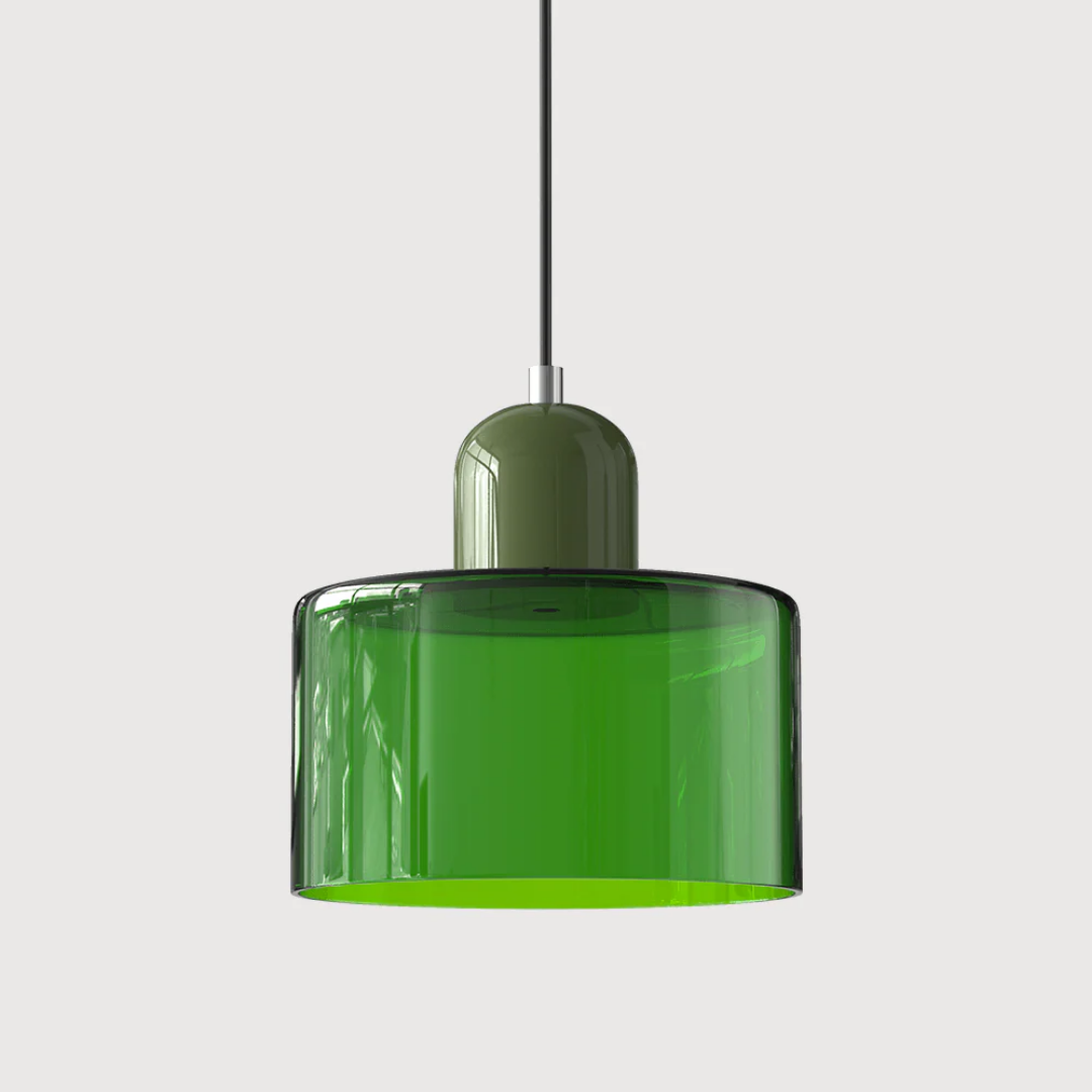 Glass Retro Pendant Light