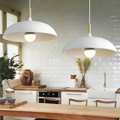 Wood Iron Nordic Style Pendant Light