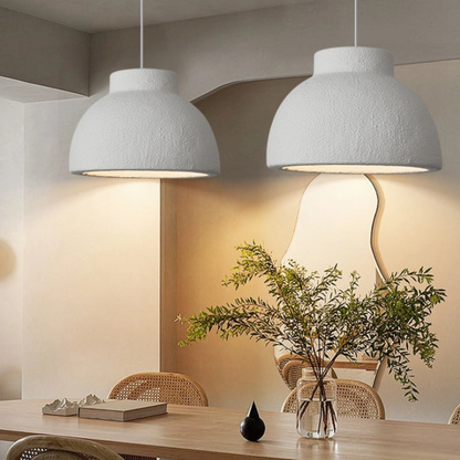 Polystyrene Nordic Minimalist Pendant Light Bowl