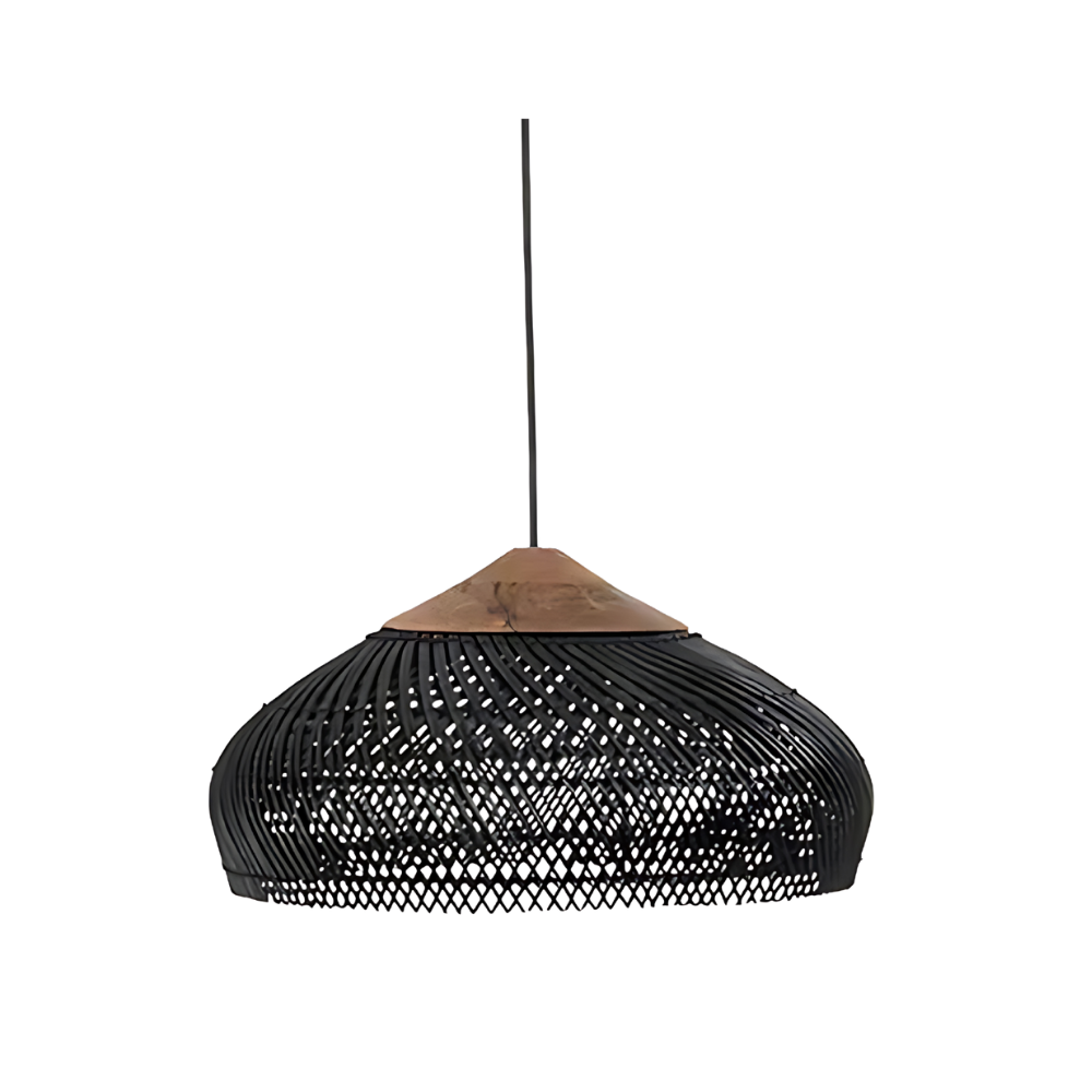 Rattan Metal Retro Bohemian Pendant Light