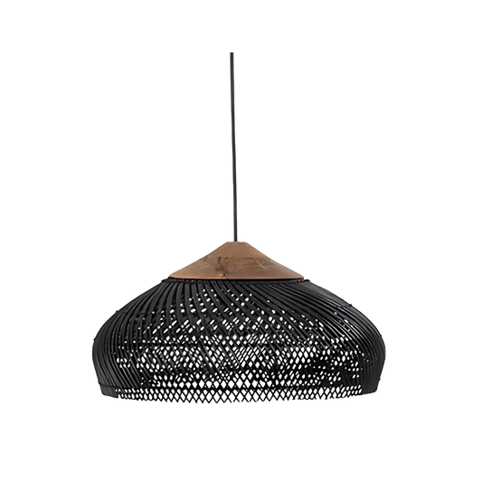 Rattan Metal Retro Bohemian Pendant Light