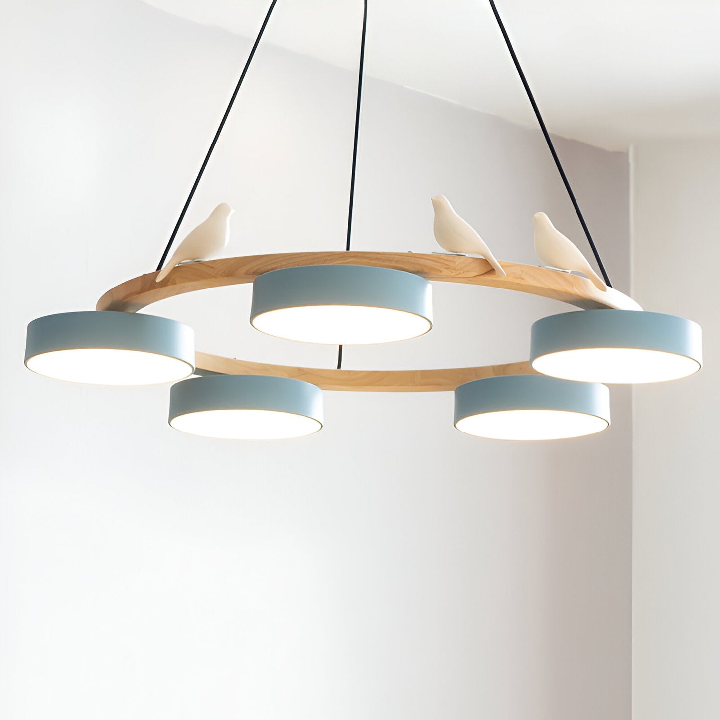 Sienna Nordic Modern Acrylic Round Pendant Light