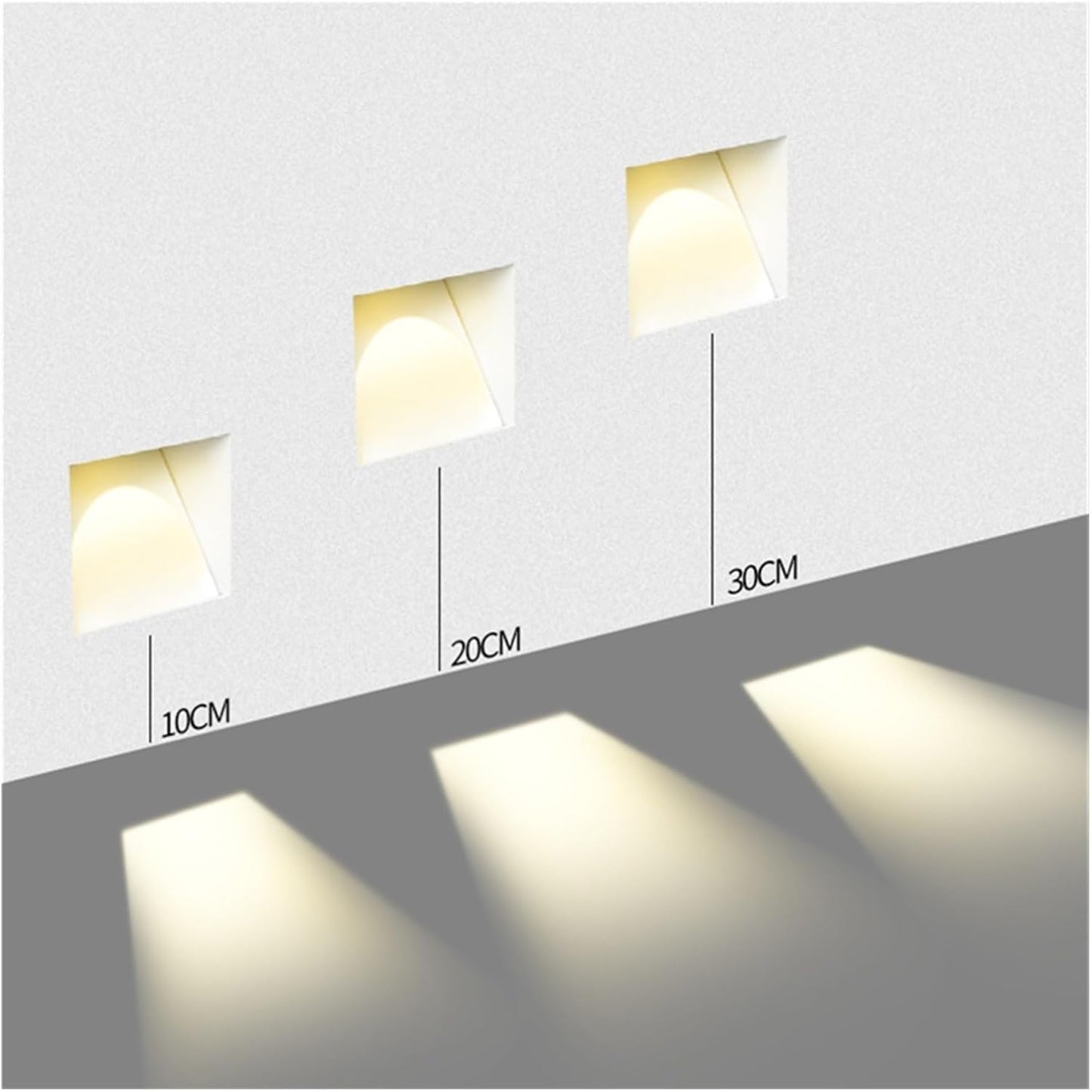 Frameless Metal LED Wall Light Nordic Design