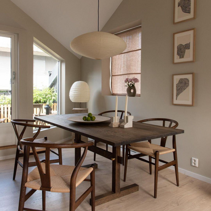 Mist Shard Japandi Paper Pendant Light