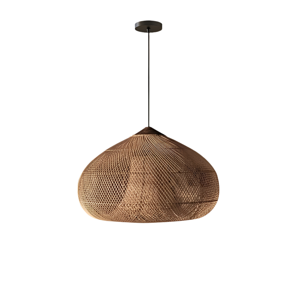 Rattan Bamboo Japandi Pendant Light