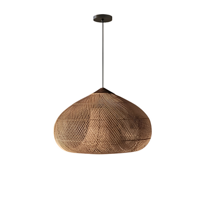 Rattan Bamboo Japandi Pendant Light