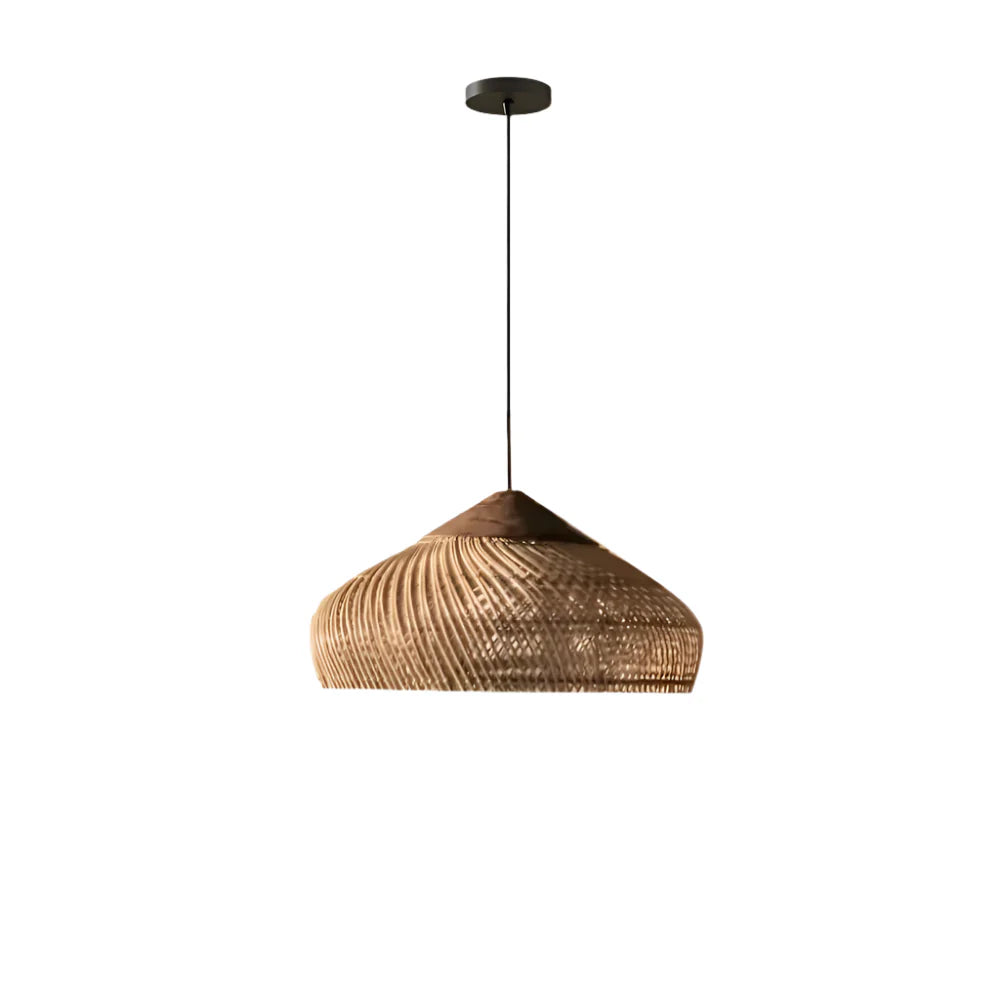 Rattan Metal Retro Bohemian Pendant Light