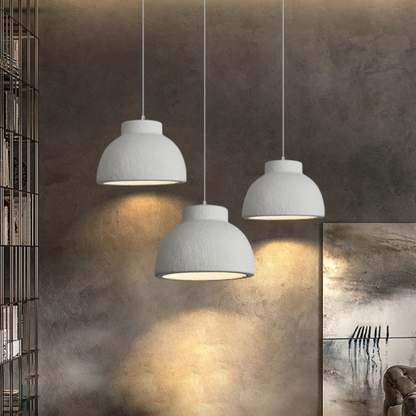 Polystyrene Nordic Minimalist Pendant Light Bowl